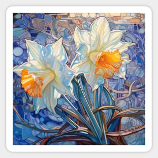 Daffodil Duo Sticker